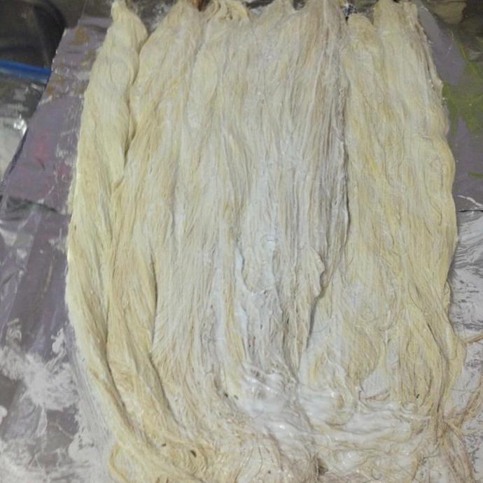 Blond wave hair
